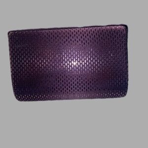 St. John Purple Evening Clutch